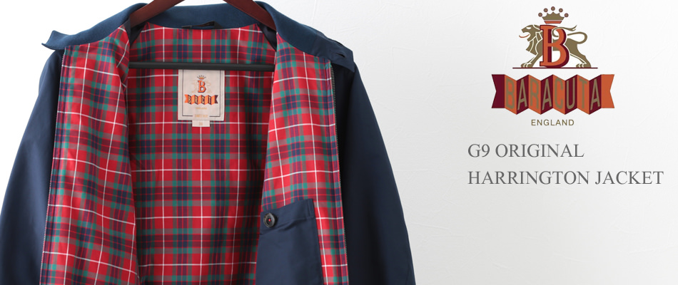バラクータ Baracuta 英国製 ENGLAND製 ハリントンジャケット４４ BARACUTA（バラクータ） Baracuta G9 オリジナル ハリントンジャケット