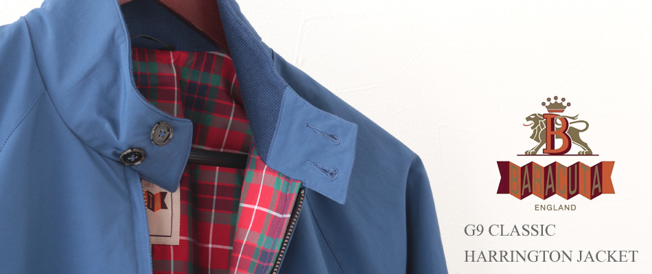 バラクータ Baracuta G9 オリジナル クラシック ハリントンジャケット