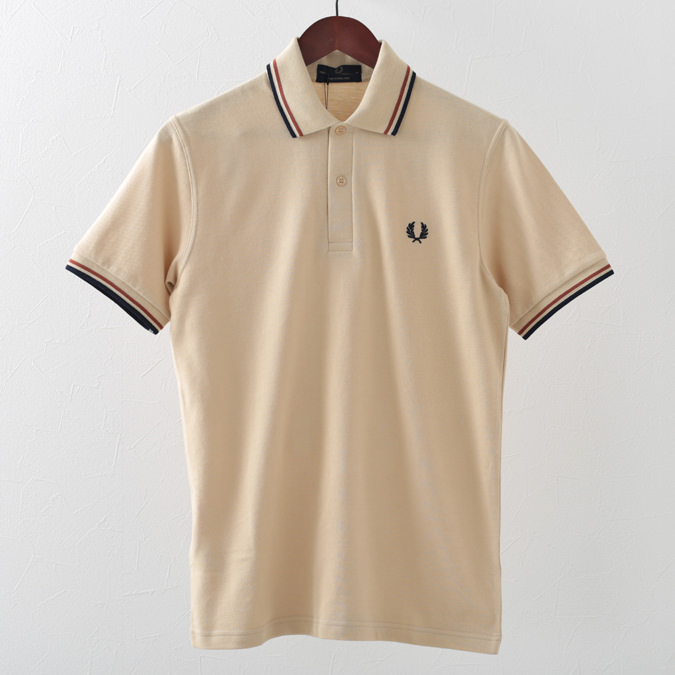 フレッドペリー Fred Perry ポロシャツ ポロ 英国製 M12N 明るい色 14