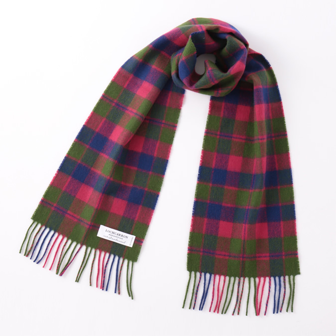 Lochcarron ロキャロン マフラー ラムズウール ラムウール タータン